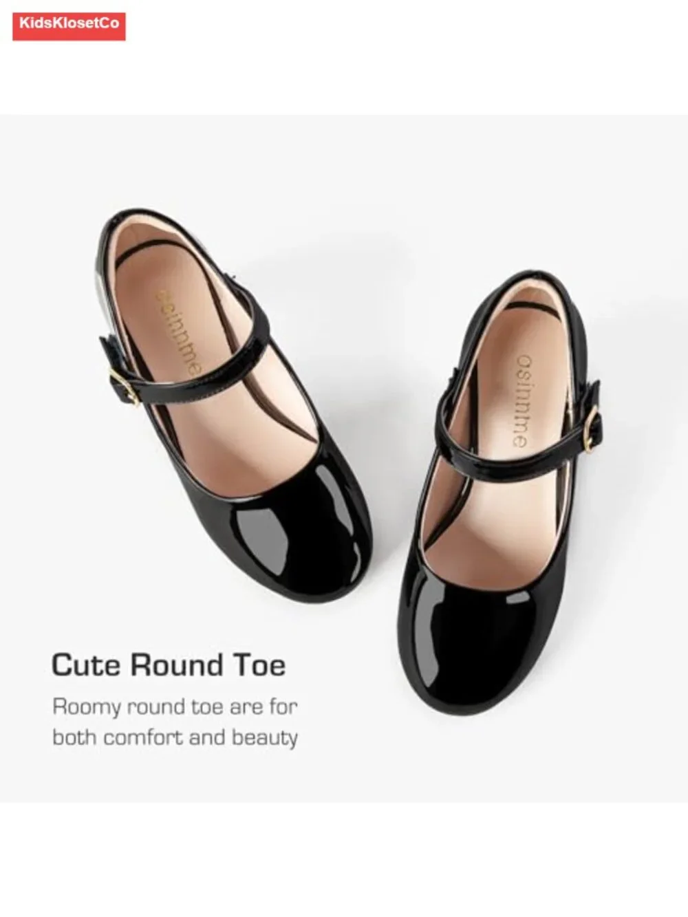 Girls Dress Shoes Sparkling Bow Toddler Party Princess Heels Faux Leather